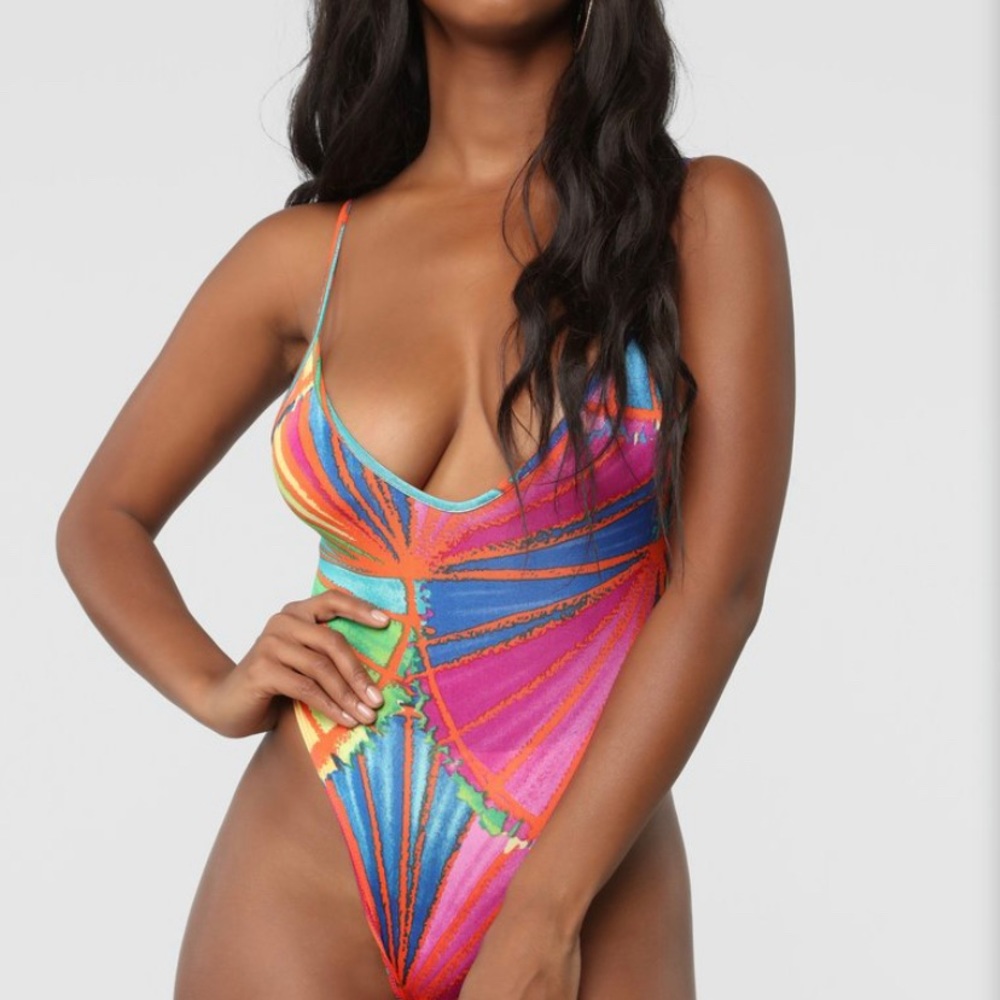 Fashion nova Zoe multi color bodysuit